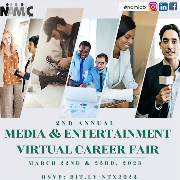 NAMIC-Texas 2nd Annual Media & Entertainment Career Fair