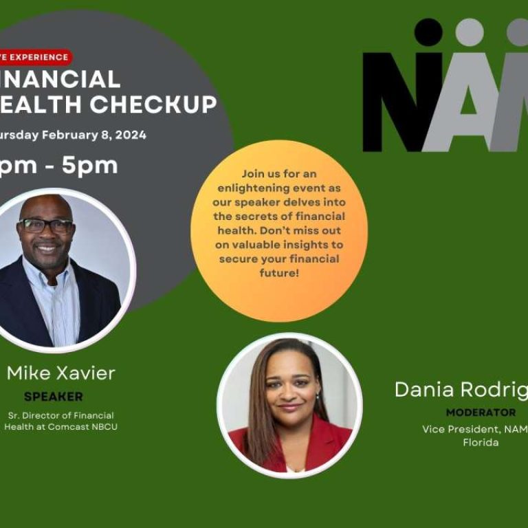 NAMIC-Florida: Mike Xavier – Your 2024 Financial Health Check-up