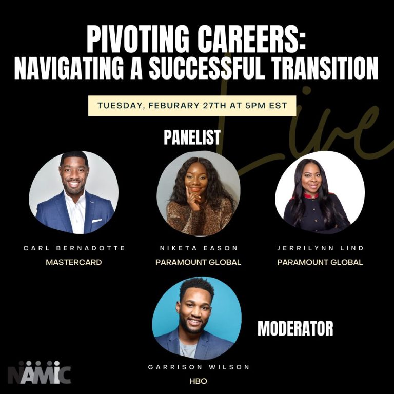NAMIC-New York Pivoting Careers: Navigating a Successful Transition