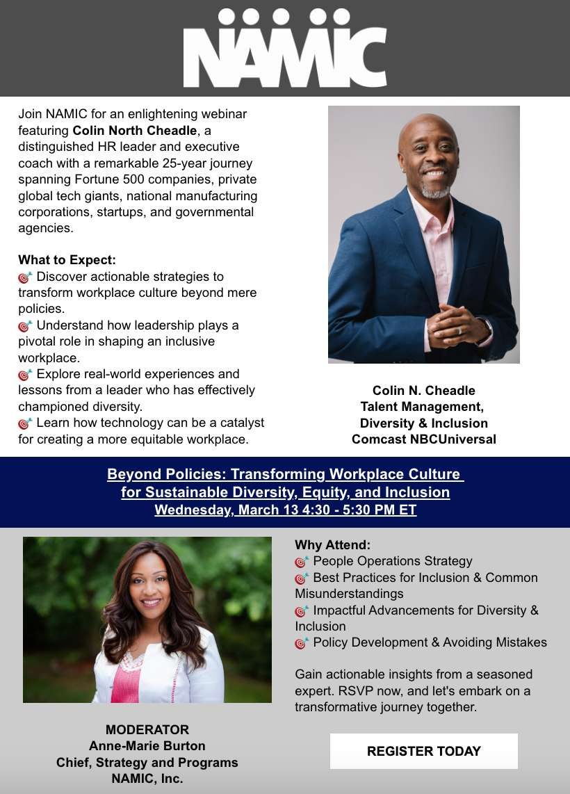 Transforming Workplace Culture for Sustainable Diversity, Equity, and Inclusion