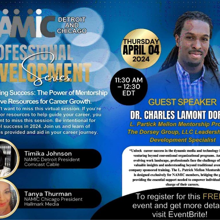 NAMIC-Chicago and NAMIC-Detroit – Unlocking Success: The Power of Mentorship