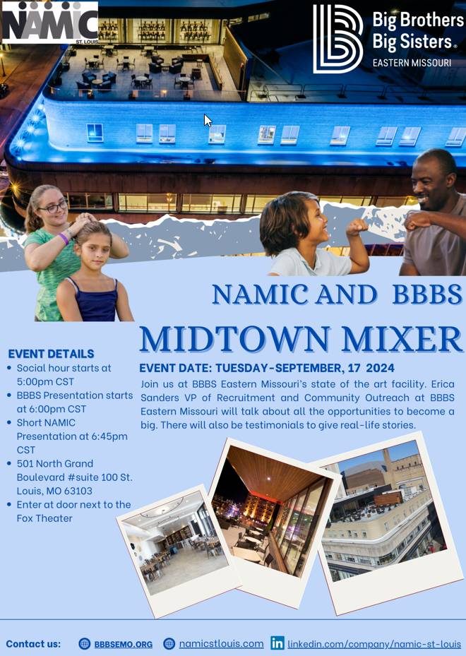 NAMIC-St. Louis and BBBS Midtown Mixer