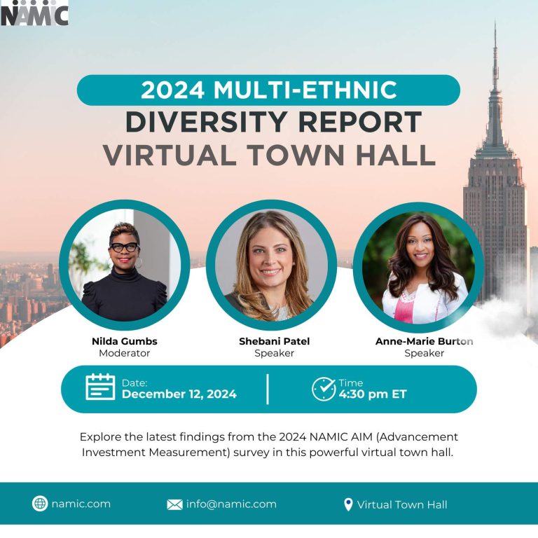 2024 Multi-Ethnic Diversity Report Virtual Town Hall