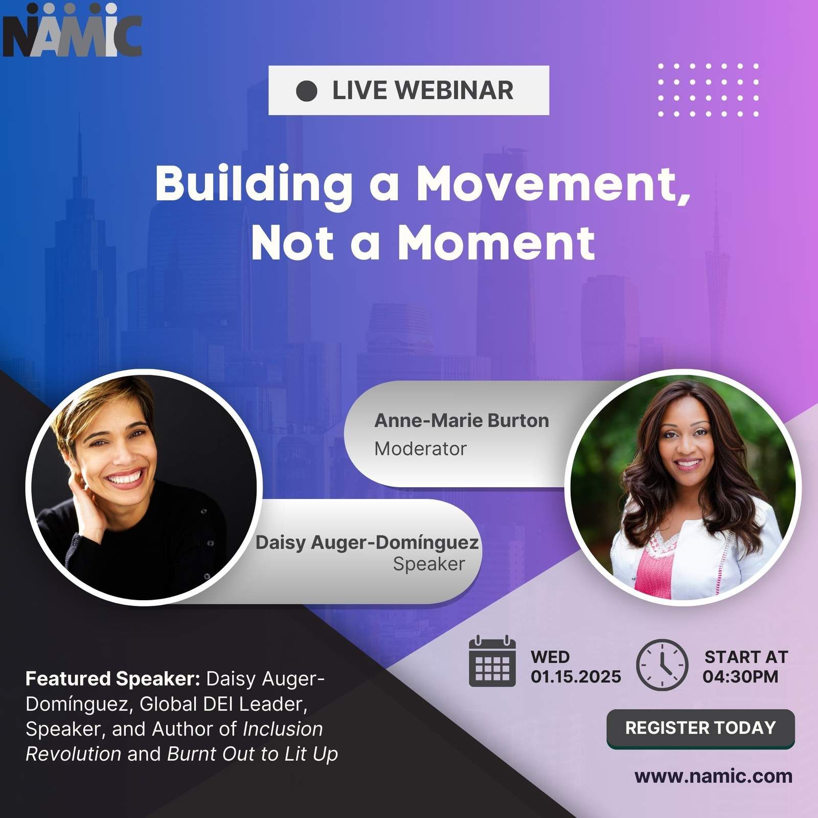 Building a Movement Not a Moment
