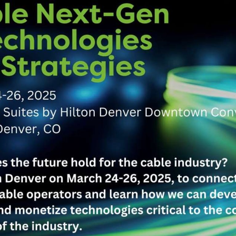 Join NAMIC-Denver at the 2025 Cable Next-Gen Technologies & Strategies Event