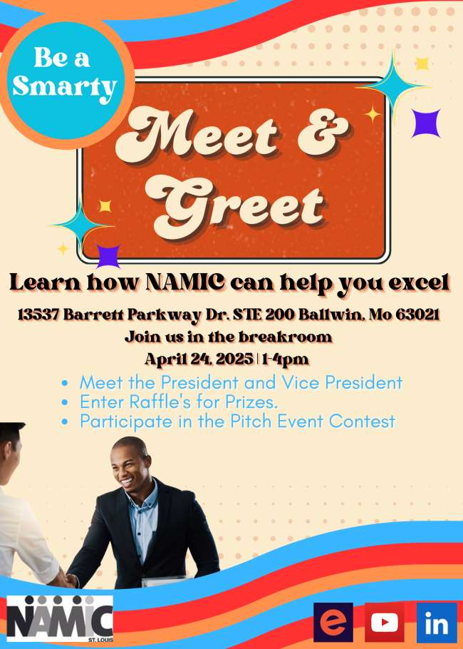 Be A Smarty: NAMIC St. Louis Meet & Greet