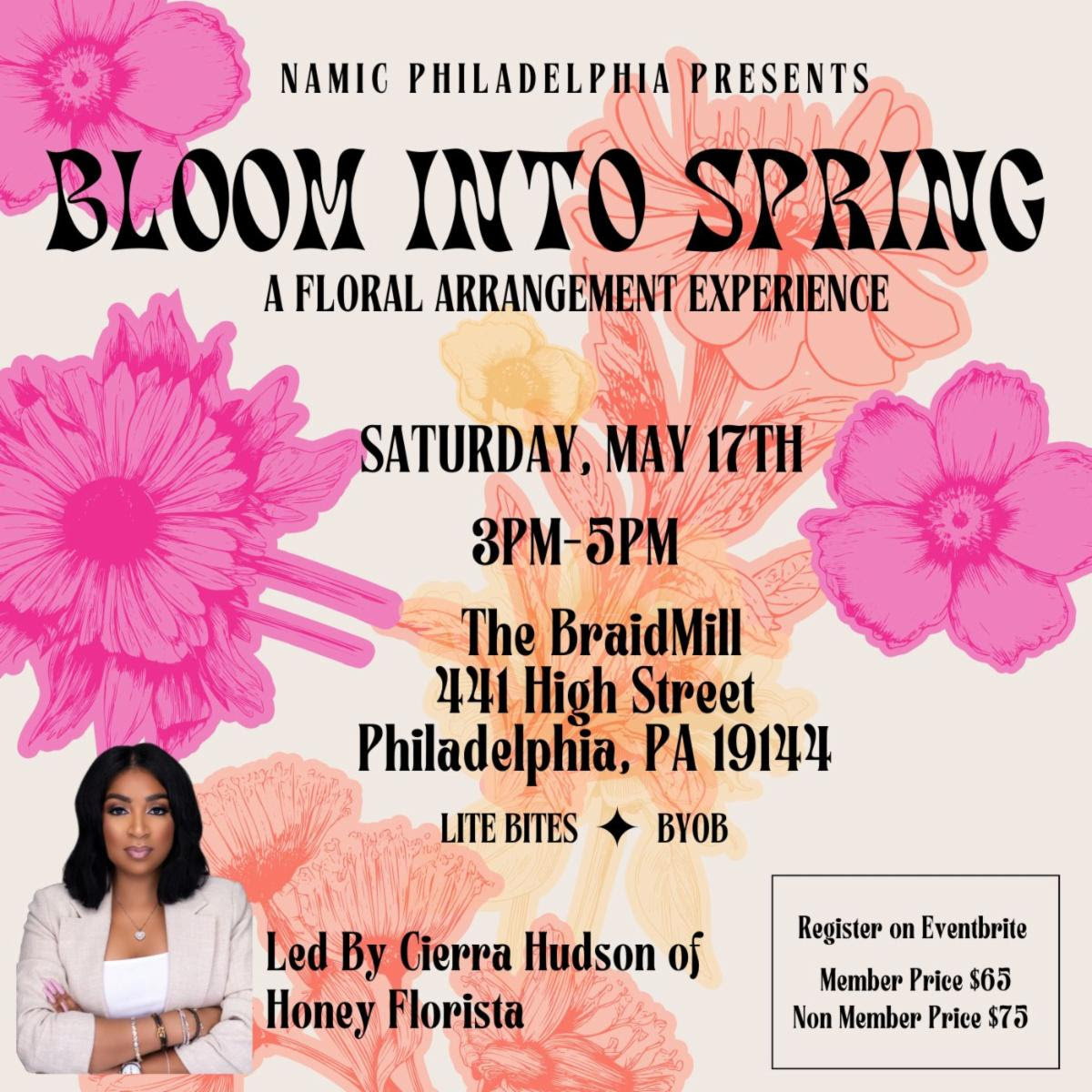 Bloom Into Spring: A Floral Arrangement Experience