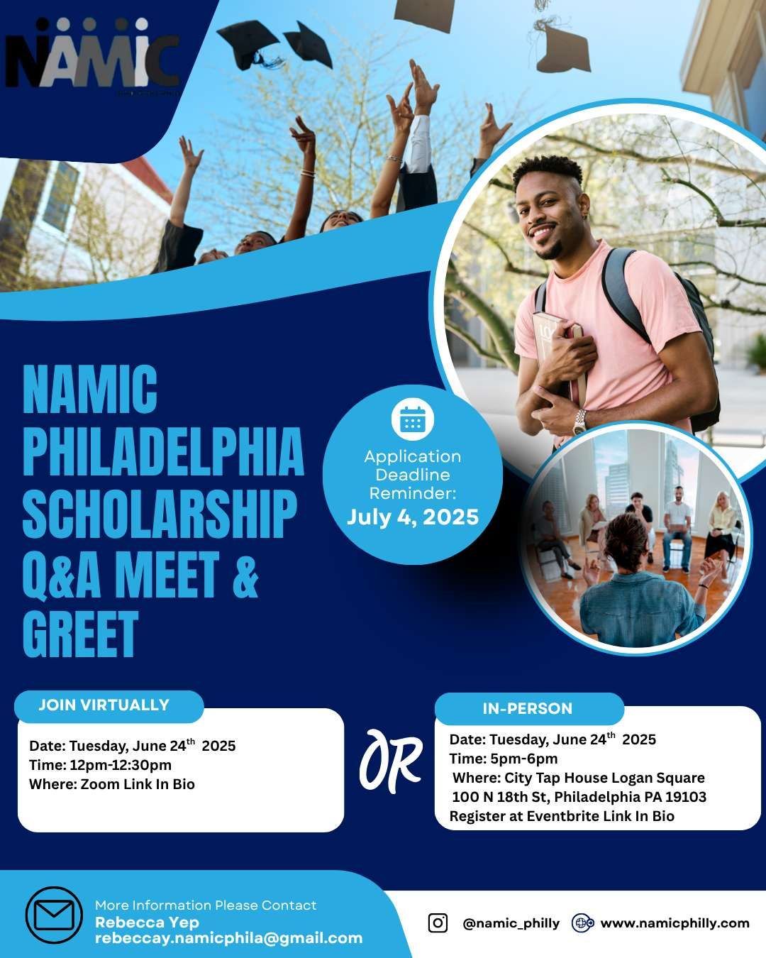 NAMIC-Philadelphia Scholarship Q&A Meet & Greet