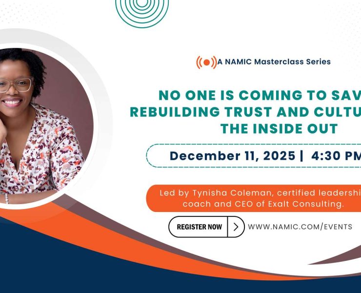 No One Is Coming to Save Us: Rebuilding Trust and Culture from the Inside Out